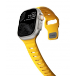 NOMAD Sport Strap SE V2 LSR Waterproof silicone M/L για Apple Watch Ultra (49mm), 8/7 (45mm)/6/SE/5/4 (44mm), /3/2/1 (42mm) - Κίτρινο RACING - NM01919285
